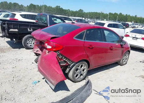 2012 Ford Fiesta Sel z USA, uszkodzony, nr VIN 3FADP4CJ3CM198248